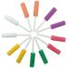 SNAWOP Aligner Chewies with Grip Stick 12PCS Silicone Chompers Aligner Trays Seaters for Invisalign Aligners