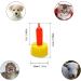 10 PCS Pritchard Nipples for Small Animals - Soft Rubber Milk Drink Nipple for Feeding Sheep, Goat, Lamb, Pup, Dog, Kids - Buy Online on SooperMarket.com