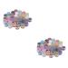 NOLITOY 60 Pcs Eye Shadow Loose Eyeshadow Glitter Pigment Manicure