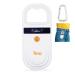 Tera Pet Microchip Reader Scanner RFID Portable Animal Chip ID Scannerw/OLED Display Rechargeable Data Storage Tag Supports EMID FDX-B(ISO11784/85)Dog Cat Pig Animal Management Orange One Size