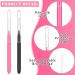 Widybord Set of 150 Mini Eyebrow Brushes with Caps for Brow Lamination and Eyelash Lifting Tools - Buy Online on SooperMarket.com