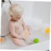 8 Pcs Baby Sponge Bath Balls - Comfortable Portable Body & Shower Scrubber for Infants - Essential Baby Bathing Accessories - Buy Online on SooperMarket.com