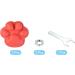 Cat Claw Roller Skate Toe Stops with Bolts - Red 82A Rubber Brake Stoppers - Buy Online on SooperMarket.com