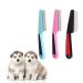 KXUSW flea comb dogs flea comb for cats lice comb flea comb 3-part set professional and durable remove fleas and hair keep pets clean