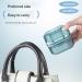 Three Layers Denture Box with Strainer Denture Box for Soaking Dentures and Storage Mouthguards Clear Dentures Braces Case for Daily Travel Cleaning(Blue) - Buy Online on SooperMarket.com
