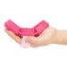 Animalon |Children Pink horse bars |Horse stamps for children |Flexible & ergonomic horse brush for children with VelcroHorses accessories for children in Pink |Horse cleaning stuff children