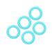 Teething Bracelet Flexible Soft Teething Ring for Home Travel (Turquoise Green)