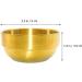 Angoily 3pcs Foam Dishwasher Tool - Man Face Stainless Steel Hairdressing Accessory Set - Golden 9x9x4.9CM - Buy Online on SooperMarket.com