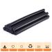 Mangocore 11mmx190mm Black Hot Melt Glue Sticks - 12pcs for Hot Melt Gun Car Audio Craft - Buy Online on SooperMarket.com
