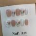 Handmade Wearing Nail Spring Tulip Fresh Scrub Nail Enhancement Removable and Reusable False Nails (Color : A Size : L) 1 count (Pack of 1) A - Buy Online on SooperMarket.com