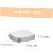STOBOK 10pcs Boxes Mini Storage Tin Box The Christmas Candle Small Tin with Lid Storage Boxes with Lids Jar Silver 6.00X4.70X1.50CM - Buy Online on SooperMarket.com