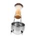 1 Set Brush Rack Grooming Shaving Bowl Beard Shaving Brush Bowl Men Shaving Brush Bread Shaving Kit Shaving Brush Men Shaving Kit