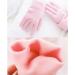 Moisturizing Spa Gloves - Unisex Pink Gel Gloves for Softening & Whitening | Best Spa Treatment - Buy Online on SooperMarket.com