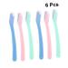 Beavorty 6Pcs Eyebrow Hair Cutter & Face Razor - Portable Eyebrow Trimmer Toolkit for Effortless Hair Removal - Buy Online on SooperMarket.com
