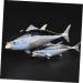 Alipis 4pcs Simulated Tuna Models Decor Toys Miniatures Figurines Sea Animals Figurines Marine Aniumal Figurine Fish Crafts Fish Ornament Fish Model Pvc Fish Shape Small Fish Child As Shownx4pcs 6.8X8X17CMx4pcs - Buy Online on SooperMarket.com