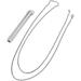 Stress Relief Mindful Necklace Increase Lung Volume Reduce Anxiety Mindful Breathing Necklace Skin Friendly for Men for Daily Wear (Steel Color) - Buy Online on SooperMarket.com