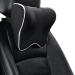ZATOOTO Car Neck Pillow - Memory Foam Headrest Pillow for Car Seat Neck Support for Adult and Child Black Black-1
