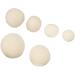 Wool Drying Balls for 6Pcs Clothing Dryer Static Remover Softener Wool Ball Felt Ball Ball 3.5Cm 3Cm 6Cm 4Cm Fabric Adhesives - Buy Online on SooperMarket.com