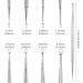 Dotting Tools 4 Pcs Professional Ball End Nail Art Tools Nail Art Pens Stainless Steel Dotting Pen Tool Nail Art Kit Rhinestone Picker Tool Pottery Tools Polymer Clay Tools(silver) - Buy Online on SooperMarket.com