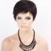 Shop 8-Inch Straight Human Hair Wigs with Bangs | Glueless Bob Wigs for Black Women | Brazilian Remy Short Hair - 130% Density - Buy Online on SooperMarket.com