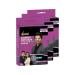 Pack Of 8 Vcare Shampoo Hair Color Black - 25Ml + Free Vetiver Bath Scrub