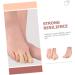 Silicone Toe Sleeves 2 Pairs - Pinky Toe Guards for Sneaker Toe Protection - Buy Online on SooperMarket.com