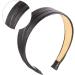 Hair Hoop Vintage Faux Leather Headband Wide Padded Hair Band Fashion Comfortable Headbands Accessories for Women Girls (Black) - Buy Online on SooperMarket.com