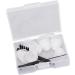 Silicone Hearing Amplifier Dome & Cleaning Brush Set | Earplug Ventilation Brush for Optimal Hearing Aid Care - Buy Online on SooperMarket.com