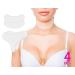 MANDOYV Chest Wrinkle Pads Neck Wrinkle Patches Pack of 4 - Wrinkle patches -Antiwrinkle Silicone Pad- Reusable and Washable Wrinkle Patches for Wrinkles Treatment While Sleeping white