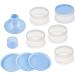 Felly Portable 4-Layer Formula Dispenser & Snack Storage Box - Blue | Ideal for Travel & Outdoor Activities - Buy Online on SooperMarket.com