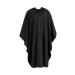 DreamGenius Professional Barber Cape -Waterproof Salon Cape for Men with Adjustable Closure for Hair Cutting,Hair Dye, Hair Coloring, Black, Sleeveless 1 Count (Pack of 1) Black