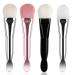 Desikixudy Double-Ended Makeup Brushes Soft Bristle Silicone Brush Face Mask Brush Diy Mud Stirring Skin Cosmetic Mixing Tools