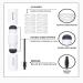 Double Eyebrow Stamp Kit | 10 Eyebrow Stencils for Perfect Shaping | Natural & Dark Brown Makeup Set - Buy Online on SooperMarket.com