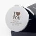 Howson London Personalized Compact Mirror for Girl | Birthday, Valentine's Day, Wedding Anniversary, Mother's Day | Customized Gift for Her, Mum, Bridesmaid, Friend - Hearts - Buy Online on SooperMarket.com