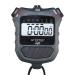 Stoptec stopwatch 420 - Digital professional stopwatch with pressure point mechanics |Simple battery change |Time & date |splash
