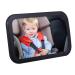 VFclar Baby Car Mirror 360 Degree Adjustable Safety Car Seat Mirror for Rear Facing Infant with Wide Crystal Clear View Shatterproof Fully Assembled Crash Tested and Certified Keep an Eye on Baby