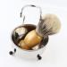 Vepoty 2-in-1 Stainless Steel Shaving Mug & Brush Stand Holder | Premium Grooming Tool for a Perfect Shave - International Shipping Available - Buy Online on SooperMarket.com