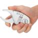 Body Fat Caliper Portable Skin Fat Caliper Tester Digital Display High Accuracy Battery Powered Body Fat Measurement Accurately Measuring Body Fat for Men and Women - Buy Online on SooperMarket.com