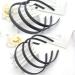 6 Pieces black headband women with teeth skinny plastic headbands thin hairbands with teeth comb for women men girls - Buy Online on SooperMarket.com