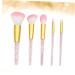 Professional 5 Set Cosmetics Brush Kit - Essential Makeup Brushes for Women | Perfect Powder Brush & More - Buy Online on SooperMarket.com