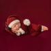 KESYOO Santa Claus Red Hat Newborn Baby Photography Romper Handmade Crochet Knitted Costume for Boys and Girls - Buy Online on SooperMarket.com