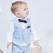Famuka Baby Boys Gentleman Suit Blazers Toddler Tuxedo Clothing Set - Blue (Size 73) - Buy Online on SooperMarket.com