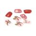 Brishow Christmas Artificial Nails - 24PCS Snow & Moose Press-On Short Red Nails for Women & Girls - Buy Online on SooperMarket.com