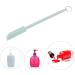 Retractable Silicone Spatula & Spoon - Easy Clean Portable Design for Cosmetics & Lip Gloss - Buy Online on SooperMarket.com