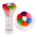 Colorful Acrylic Nail Brush Cleaner - Dust Removal Tool for Nail Art - Silver Makeup Brush - Buy Online on SooperMarket.com