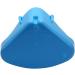 Triangle Potty Trainer Corner for Small Animals - Blue | Litter Box for Rabbits, Guinea Pigs, Chinchillas, Ferrets - Buy Online on SooperMarket.com
