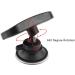 Universal Adjustable Car Baby Rear View Safety Mirror - Suction Cup & Clip - Black | 1 Piece - Buy Online on SooperMarket.com