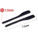 Buy Glasses End Tips Replacement | 2 Pairs Metal Glasses Accessories | Durable Ear Socks & Tubes for Thin Frames - Buy Online on SooperMarket.com