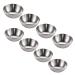 MAGICLULU 24 Pcs Silver Sauce Dish Dipping Sauce Seasoning Dish Stainless Steel 9x9cmx3pcs Silverx3pcs