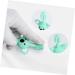 Kisangel Soft Bristle Toddler Toothbrush | Animal Teether Baby Toy Brush | Green Silicone Infant Toothbrush - Buy Online on SooperMarket.com